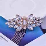 1PC Crystal Shoes Buckle Women Shoes Decoration Clips Bridal Charm Decor