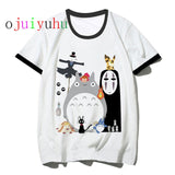 Totoro Harajuku Ullzang T Shirt Women Studio Ghibli Kawaii T-shirt