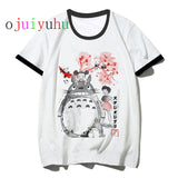 Totoro Harajuku Ullzang T Shirt Women Studio Ghibli Kawaii T-shirt