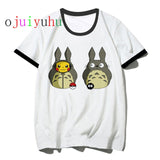 Totoro Harajuku Ullzang T Shirt Women Studio Ghibli Kawaii T-shirt