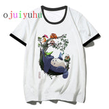 Totoro Harajuku Ullzang T Shirt Women Studio Ghibli Kawaii T-shirt