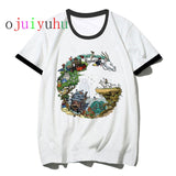 Totoro Harajuku Ullzang T Shirt Women Studio Ghibli Kawaii T-shirt