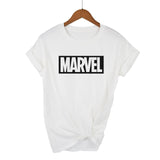 Any fashion match Harajuku casual women's t-shirt punk MARVEL cotton