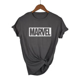 Any fashion match Harajuku casual women's t-shirt punk MARVEL cotton