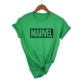 Any fashion match Harajuku casual women's t-shirt punk MARVEL cotton