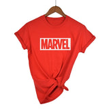 Any fashion match Harajuku casual women's t-shirt punk MARVEL cotton