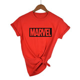 Any fashion match Harajuku casual women's t-shirt punk MARVEL cotton