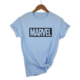 Any fashion match Harajuku casual women's t-shirt punk MARVEL cotton