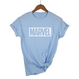 Any fashion match Harajuku casual women's t-shirt punk MARVEL cotton