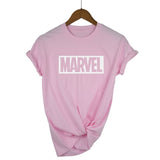 Any fashion match Harajuku casual women's t-shirt punk MARVEL cotton