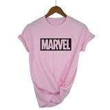 Any fashion match Harajuku casual women's t-shirt punk MARVEL cotton